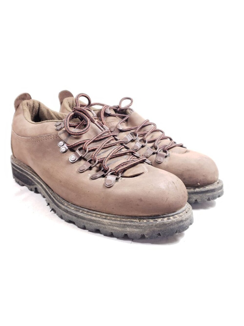 L.L. Bean Mens Size 9.5 Brown Leather Hiking Boots Outdoor Footwear